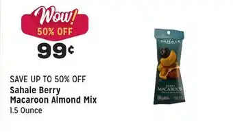 Grocery Outlet Berry macaroon almond mix offer