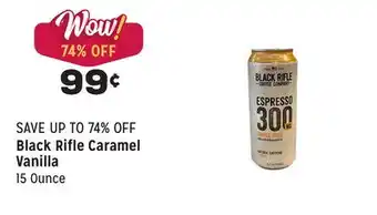 Grocery Outlet Caramel vanilla offer