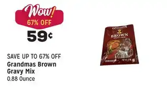 Grocery Outlet Brown gravy mix offer