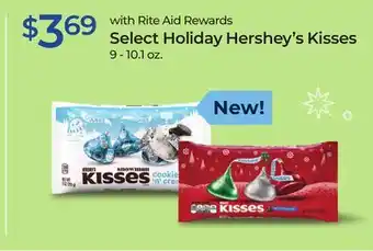 Rite Aid Select holiday hershey's kisses offer