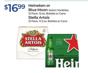 Rite Aid Heineken or blue moon, stella artois offer