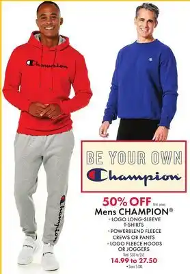 Boscov's Mens champion offer