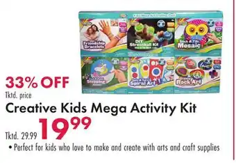 Boscov's Creative kids mega activity kit offer