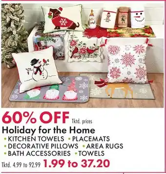 Boscov's Holiday for the home offer