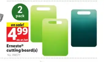 Lidl Ernesto cutting board (s) offer