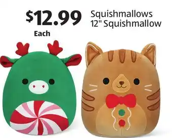 Aldi Squishmallows 12 squishmallow offer