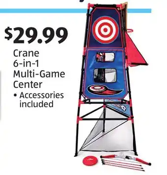 Aldi Crane 6-in-1 multi-game center offer