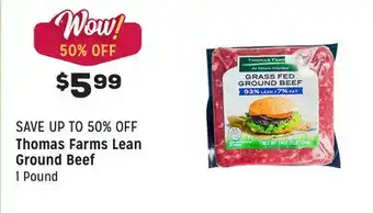 Grocery Outlet Lean ground beef offer