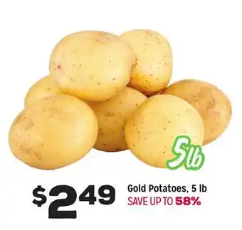 Grocery Outlet Gold potatoes offer