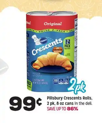 Grocery Outlet Pillsbury crescents rolls offer