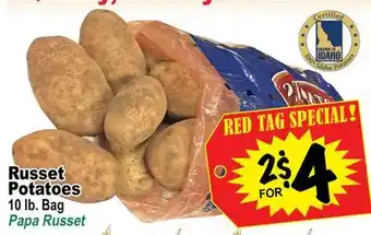 Superior Grocers Russet potatoes offer