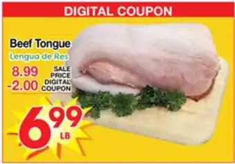 Superior Grocers Beef tongue offer