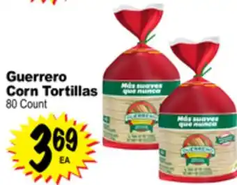 Superior Grocers Guerrero corn tortillas offer