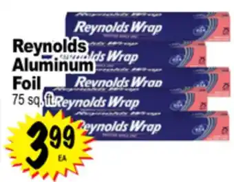 Superior Grocers Reynolds aluminum foil offer