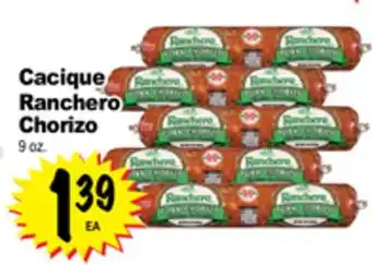 Superior Grocers Cacique ranchero chorizo offer