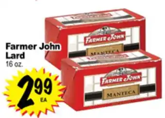 Superior Grocers Farmer john lard offer