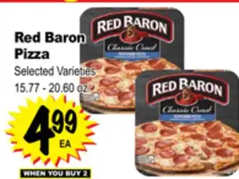 Superior Grocers Red baron pizza offer