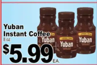 Superior Grocers Yuban instant coffee offer