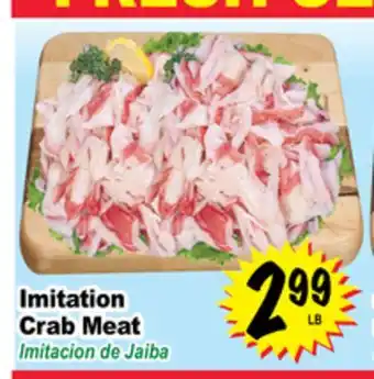 Superior Grocers Imitation crab meat offer