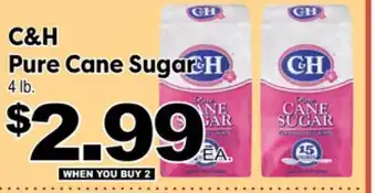 Superior Grocers C & h pure cane sugar offer