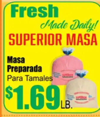 Superior Grocers Superior masa offer