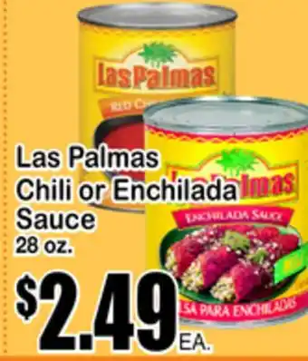 Superior Grocers Las palmas chili or enchilada sauce offer