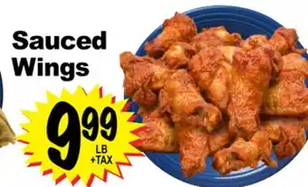 Superior Grocers Sauced wings offer
