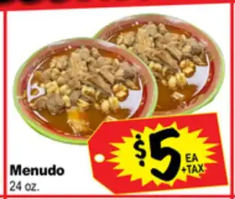 Superior Grocers Menudo offer