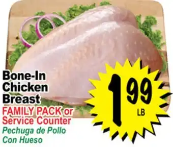 Superior Grocers Bone-in chicken breast offer