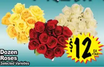 Superior Grocers Dozen roses offer