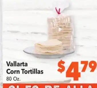 Vallarta Supermarkets Vallarta corn tortillas offer