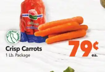 Vallarta Supermarkets Crisp carrots offer