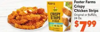Vallarta Supermarkets Foster farms crispy chicken strips offer