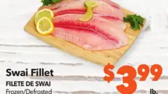 Vallarta Supermarkets Swai fillet /filete de swai offer