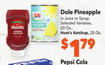 Vallarta Supermarkets Dole pineapple offer