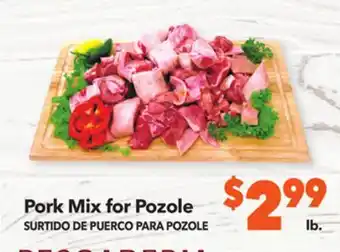 Vallarta Supermarkets Pork mix for pozole/surtido de puerco para pozole offer