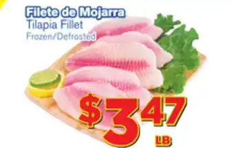 El Super Fresh Tilapia fillet offer