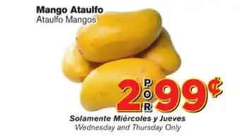 El Super Fresh Ataulfo mangos offer