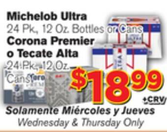 El Super Fresh Corona premier o tecate offer
