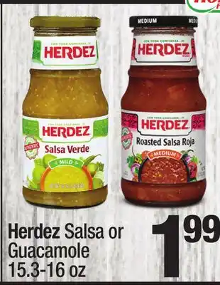 Super King Markets Herdez salsa or guacamole offer