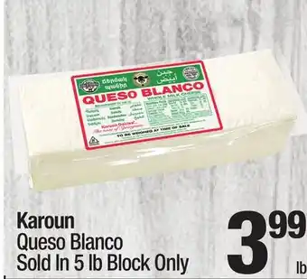 Super King Markets Karoun queso blanco offer