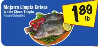 El Super Whole clean tilapia offer