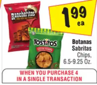 El Super Sabritas chips offer
