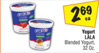 El Super Lala blended yogurt offer