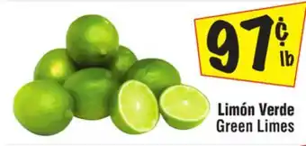 El Super Green limes offer