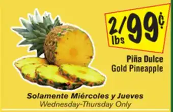 El Super Gold pineapple offer