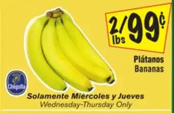 El Super Bananas offer