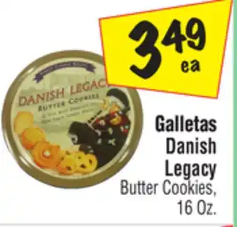 El Super Danish legacy butter cookies offer