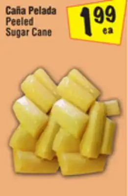 El Super Peeled sugar cane offer