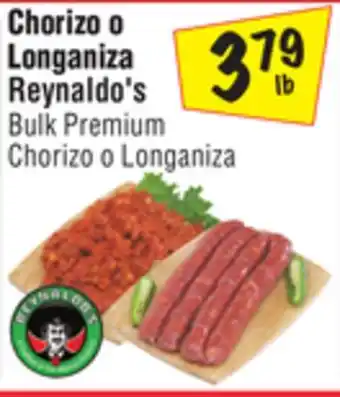 El Super Bulk premium chorizo o longaniza offer